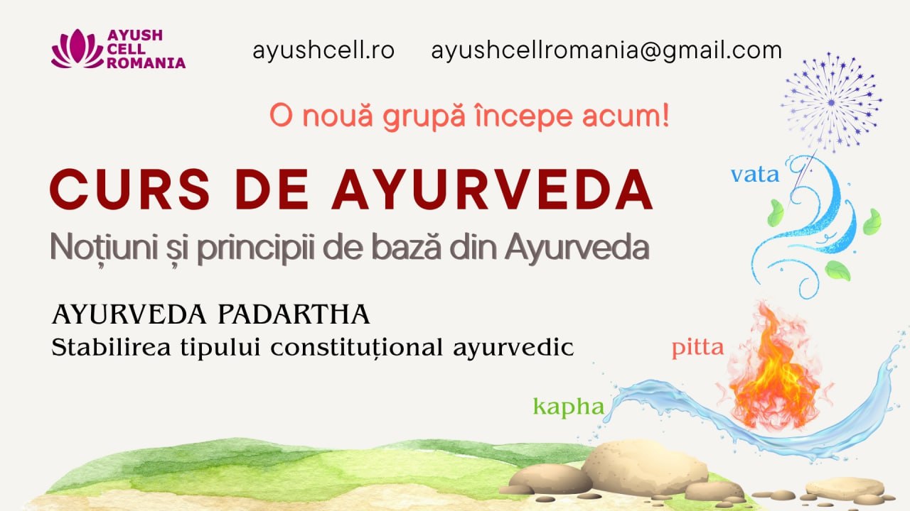 Curs de ayurveda